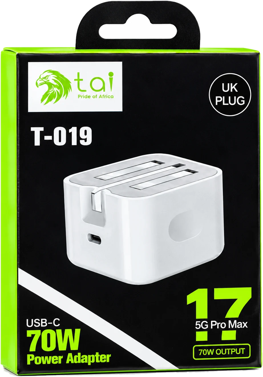 70W USB-C Power Adapter (UK)